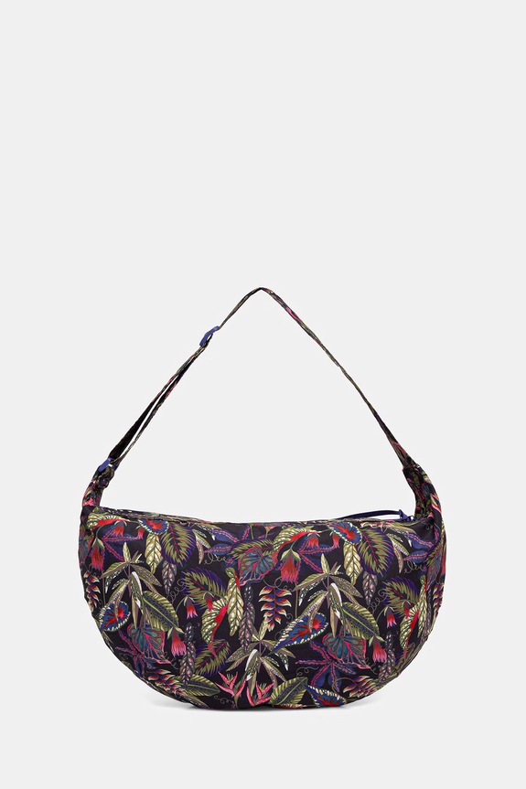 Torebka damska z motywem roślinnym multicolor RS26-TOD900