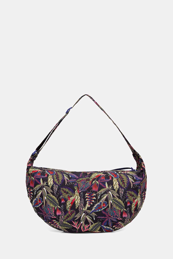 Torebka damska z motywem roślinnym multicolor RS26-TOD900
