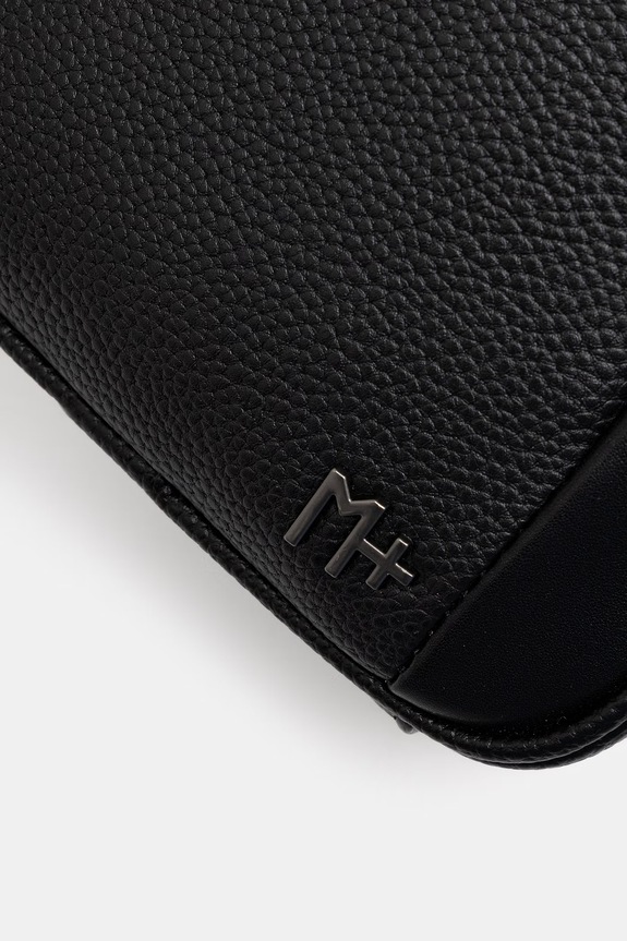 Torba męska z imitacji skóry RS26-TOM401 czarny