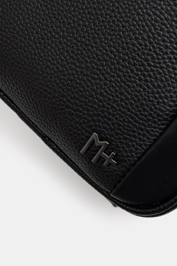 Torba męska z imitacji skóry RS26-TOM401 czarny