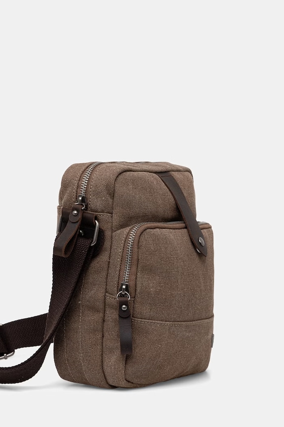 Torba męska z bawełną RS26-TOM901 brązowy RS26