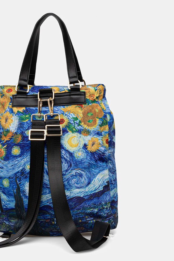 Plecak z funkcją torby z kolekcji Eviva L'arte multicolor RS26-TPD251