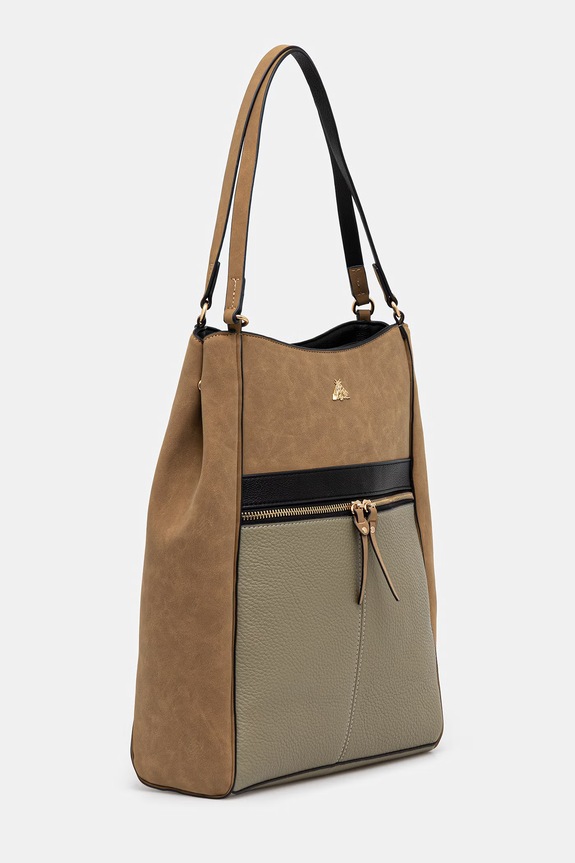 Plecak damski z imitacji skóry RS26-TPD504 multicolor RS26