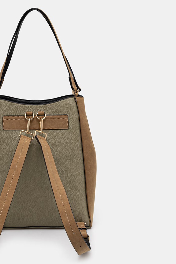 Akcesoria Plecak damski z imitacji skóry RS26-TPD504 multicolor