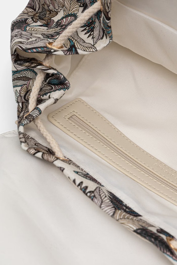 Plecak damski bawełniany RS26-TPD800 beżowy