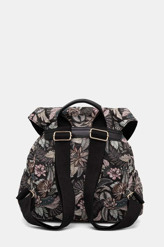 Akcesoria Plecak damski bawełniany RS26-TPD800 czarny