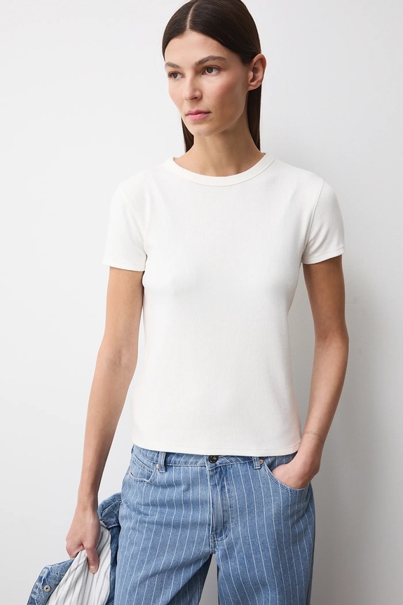 Μπλουζάκι Medicine slim μπεζ RS26-TSD011