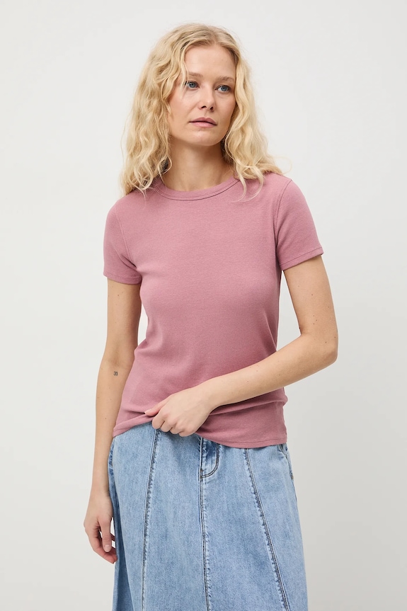 Μπλουζάκι Medicine slim ροζ RS26-TSD011