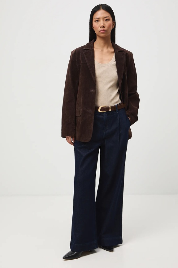 Bavlnené tričko dámske s elastanom vrúbkovaný RS26-TSD033 béžová RS26