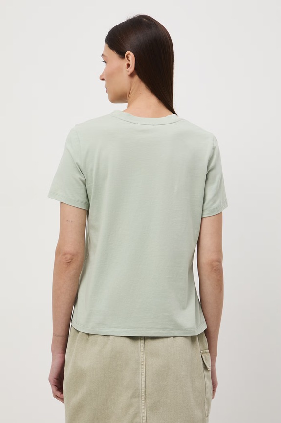 Odzież T-shirt damski bawełniany RS26-TSD050 zielony
