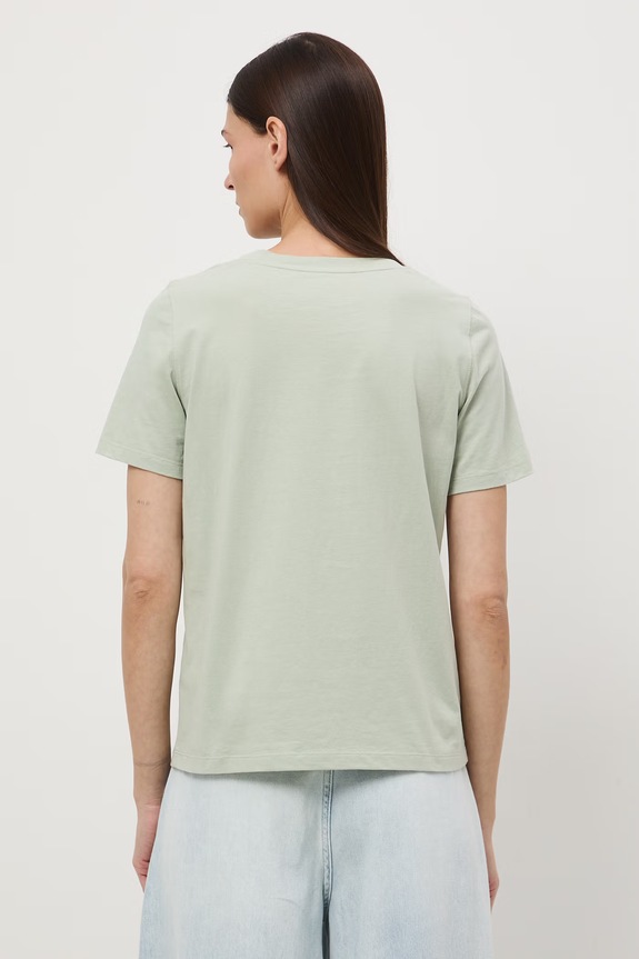 Odzież T-shirt damski bawełniany RS26-TSD052 zielony