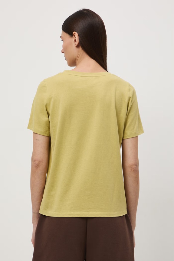 Odzież t-shirt damski bawełniany RS26-TSD052 zielony
