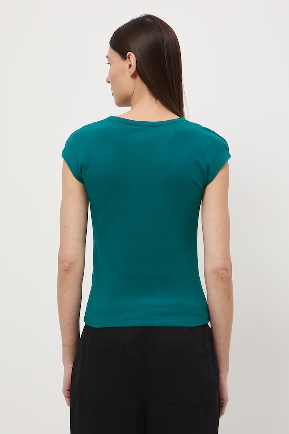 Odzież T-shirt damski RS26-TSD053 turkusowy