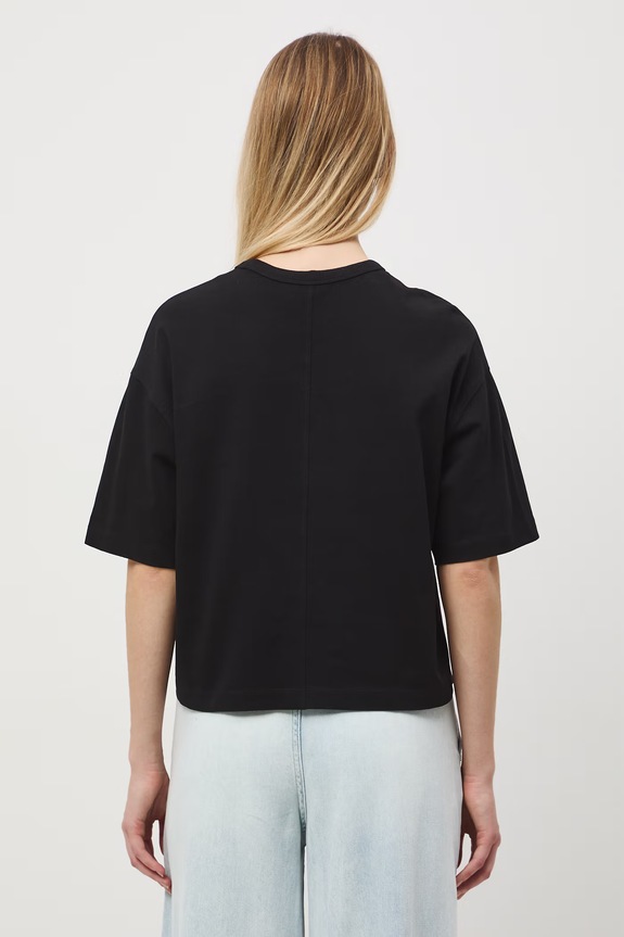 Ruházat Medicine női pamut t-shirt RS26-TSD063 fekete