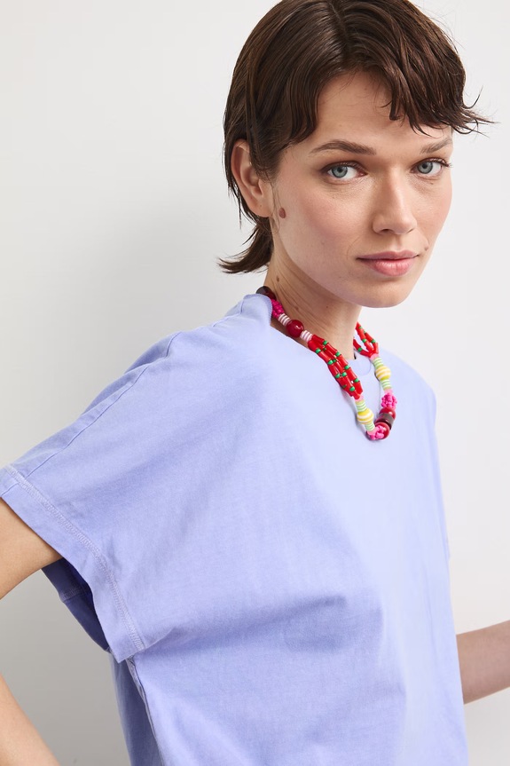 Medicine tricou pentru femei. din bumbac violet RS26-TSD080