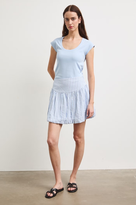 Medicine T-shirt damski z modalem RS26-TSD090 niebieski RS26