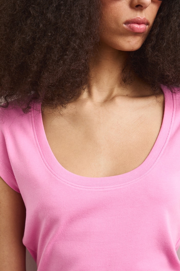 Medicine T-shirt damski z modalem RS26-TSD090 różowy