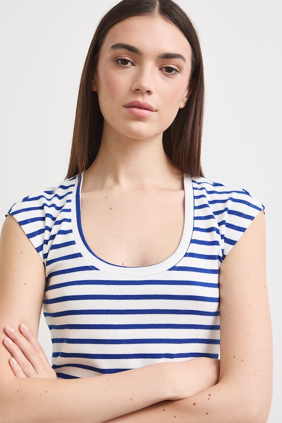 Medicine T-shirt damski z modalem RS26-TSD090 niebieski