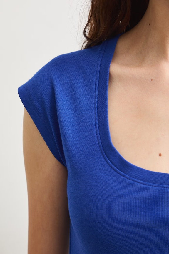 Medicine T-shirt damski z modalem RS26-TSD090 niebieski