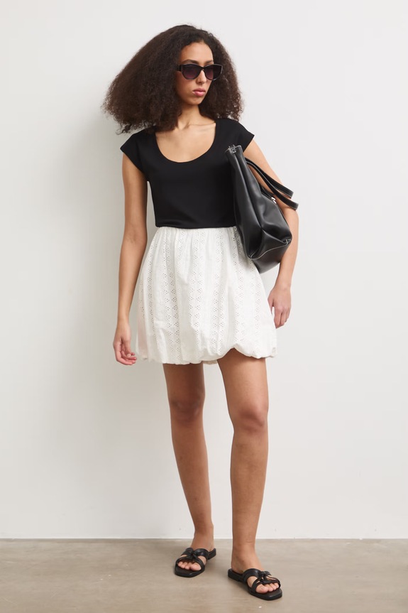 T-shirt damski z modalem RS26-TSD090 czarny RS26