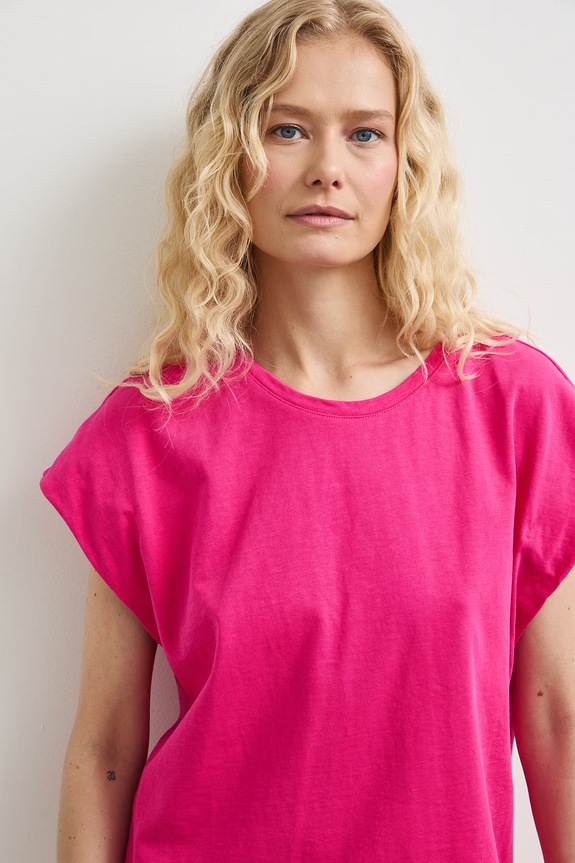 Medicine t-shirt damski bawełniany różowy RS26-TSD0B0
