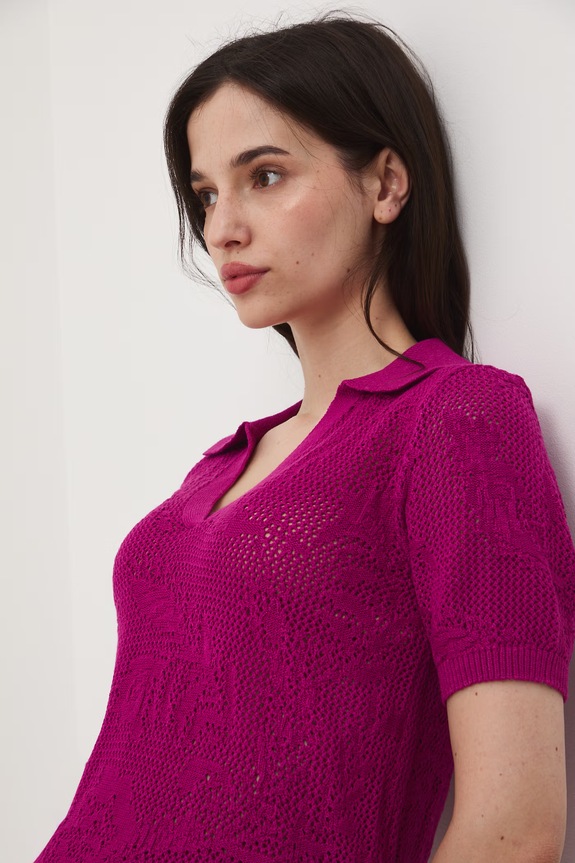 Μπλουζάκι Medicine μωβ RS26-TSD304