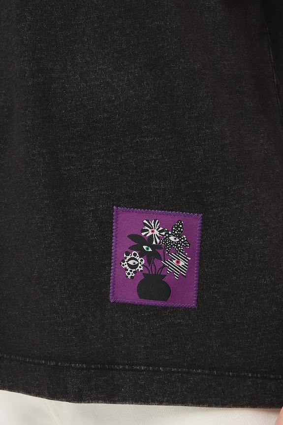 T-shirt oversize damski bawełniany by Joanna Gniady, Grafika Polska RS26-TSD451