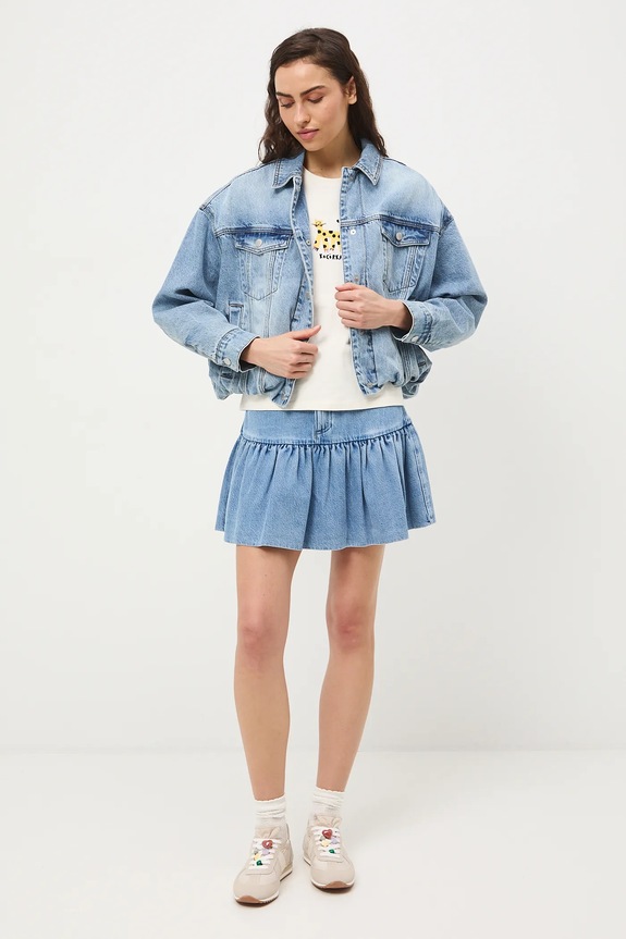 Odzież Medicine t-shirt damski bawełniany RS26-TSD457 beżowy