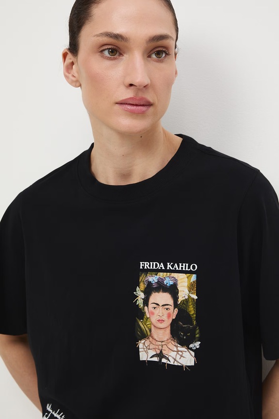 Tričko dámské z kolekce Frida černá RS26-TSD484