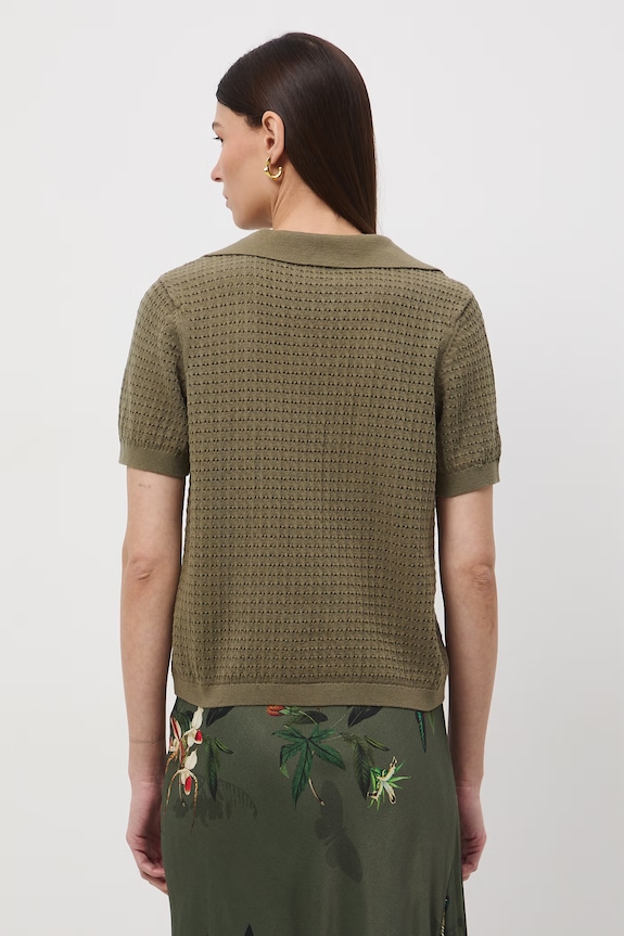 Odzież T-shirt damski bawełniany RS26-TSD509 zielony