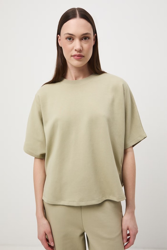 T-shirt damski RS26-TSD603 zielony RS26