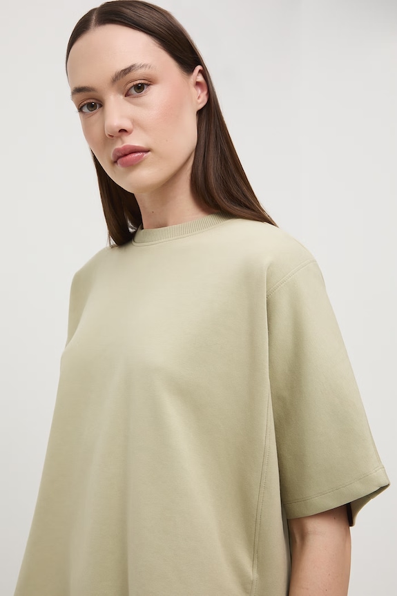 T-shirt damski zielony RS26-TSD603
