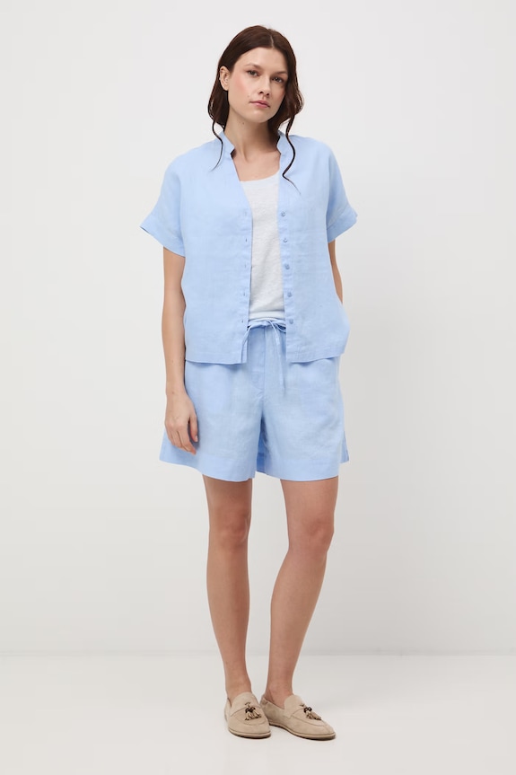 Medicine tricou pentru femei, din in RS26-TSD701 albastru RS26