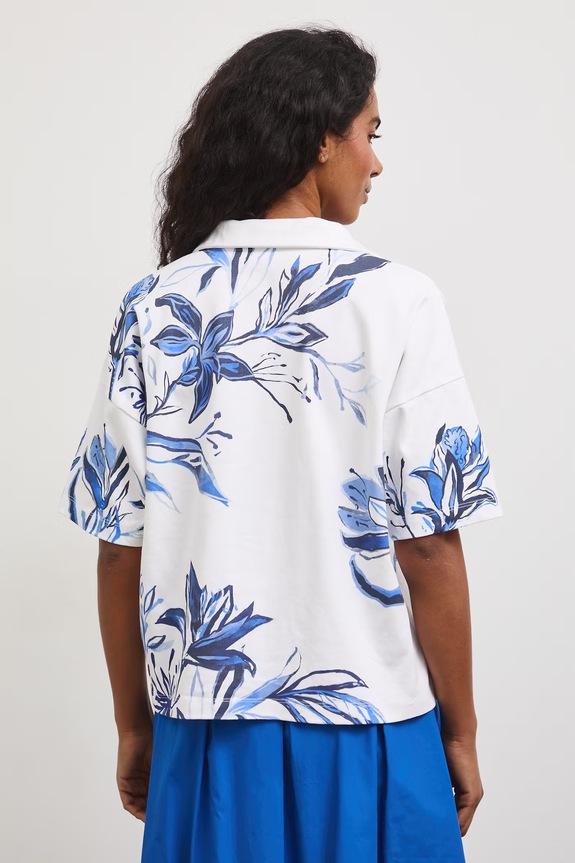 Odzież Medicine T-shirt oversize damski bawełniany RS26-TSD813 biały