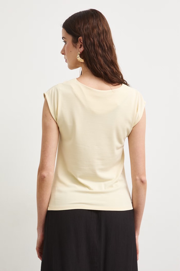 Odzież Medicine T-shirt damski z modalem RS26-TSD910 żółty