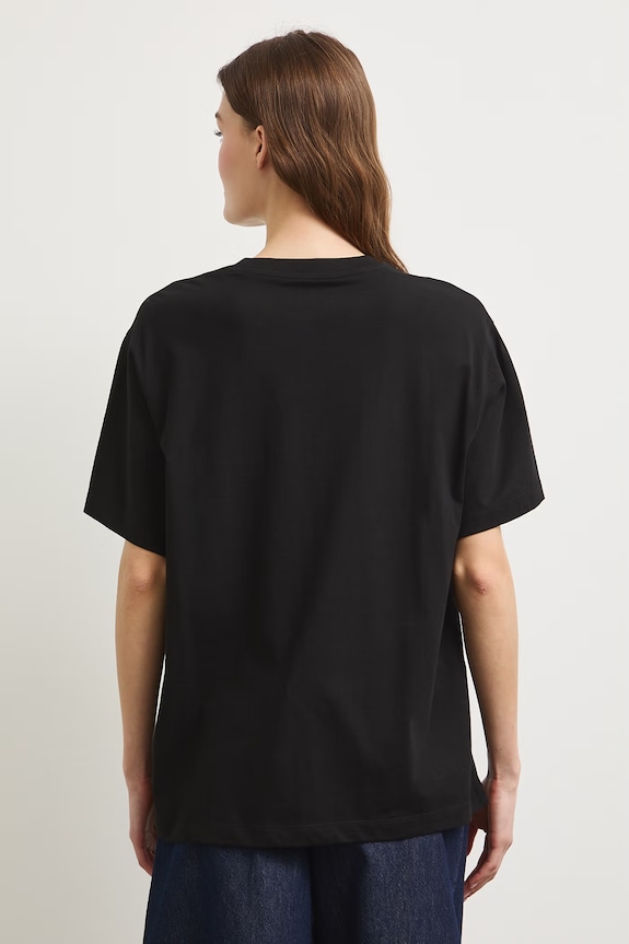 Medicine T-shirt oversize damski bawełniany czarny RS26-TSDA50