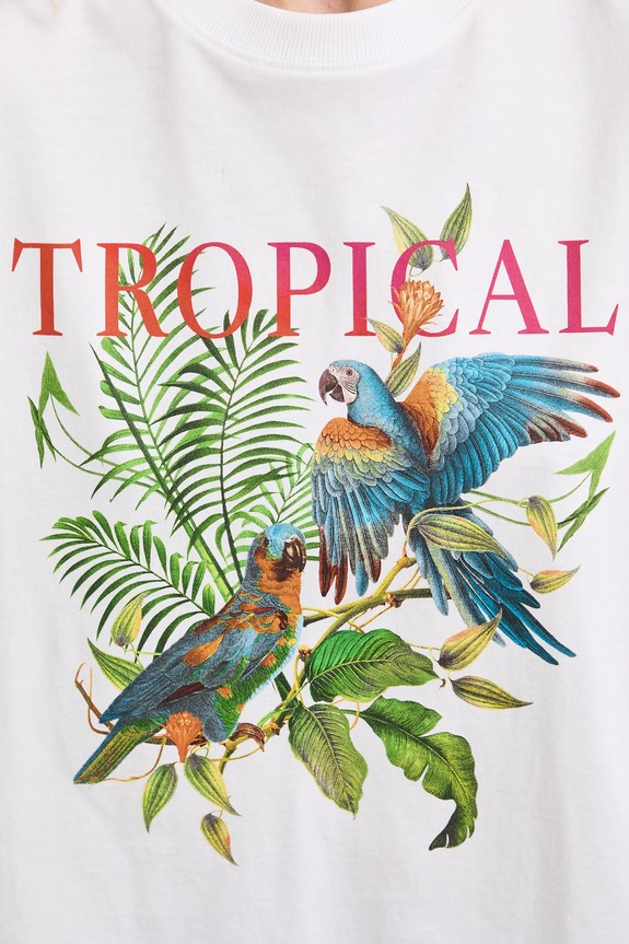 Medicine T-shirt damski bawełniany RS26-TSDB10 biały