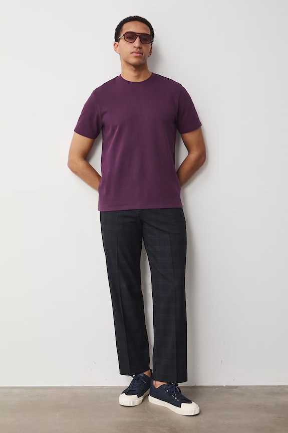 Medicine t-shirt férfi pamut lila RS26-TSM061