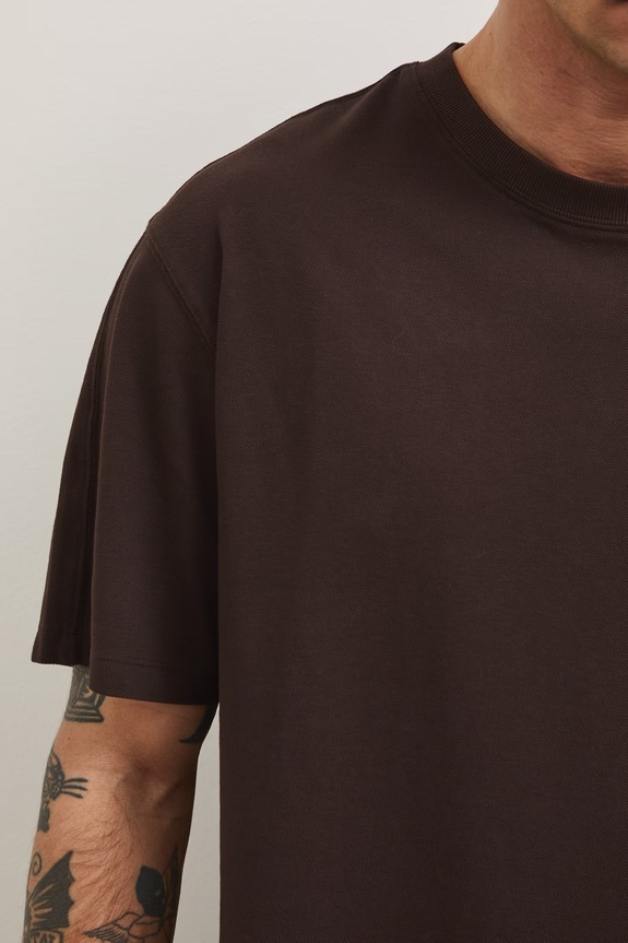 Medicine T-shirt męski bawełniany RS26-TSM080 brązowy
