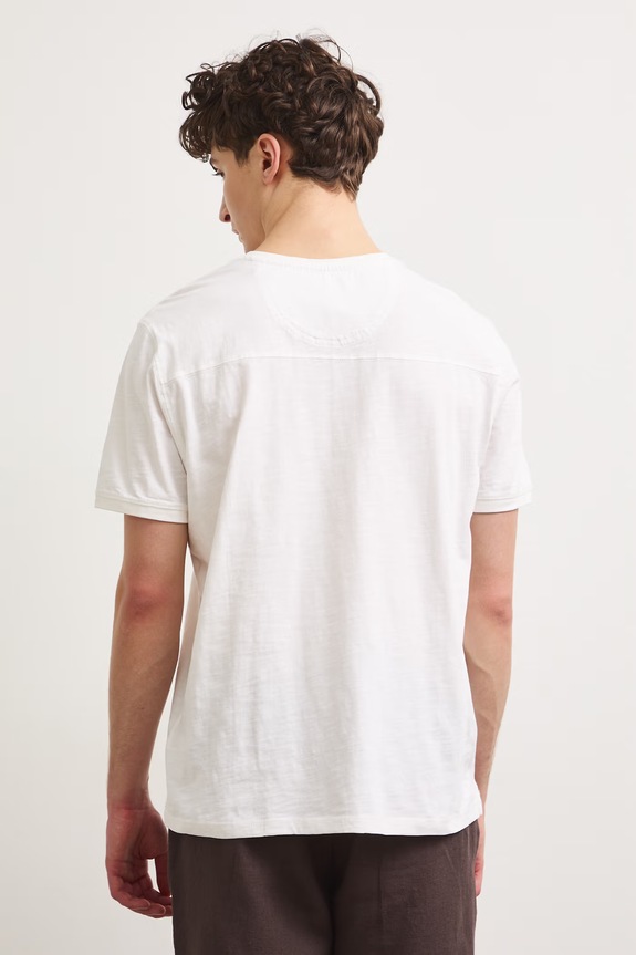 Oblečenie Polo tričko pánske bavlnené s efektom prania RS26-TSM090 béžová