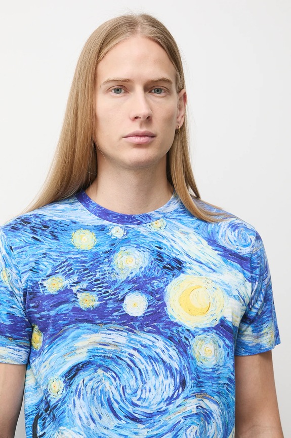 T-shirt męski z kolekcji Eviva L'arte RS26-TSM260 multicolor