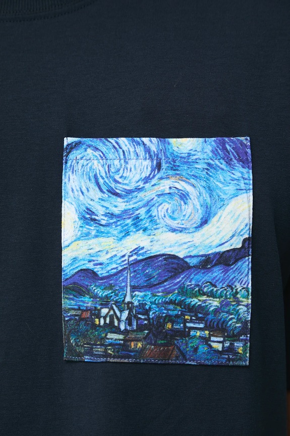 T-shirt bawełniany męski z elastanem z kolekcji Eviva L'arte RS26-TSM262