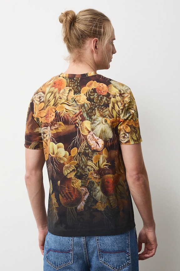 T-shirt męski z kolekcji Frida multicolor RS26-TSM263