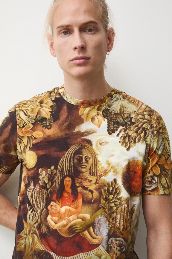 T-shirt męski z kolekcji Frida RS26-TSM263 multicolor