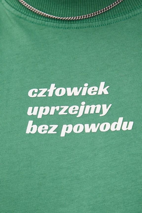 T-shirt męski bawełniany by Jagoda Pecela, Grafika Polska RS26-TSM452