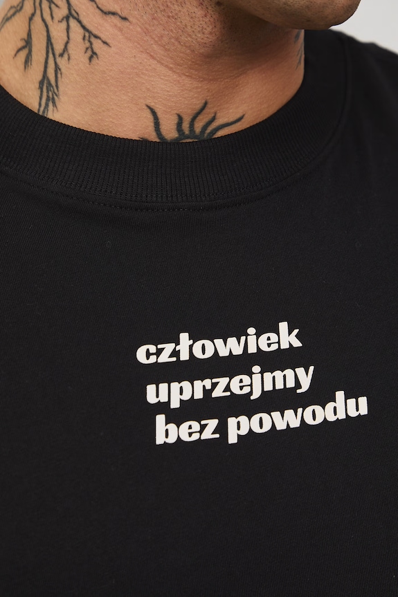 T-shirt męski bawełniany by Jagoda Pecela, Grafika Polska RS26-TSM452