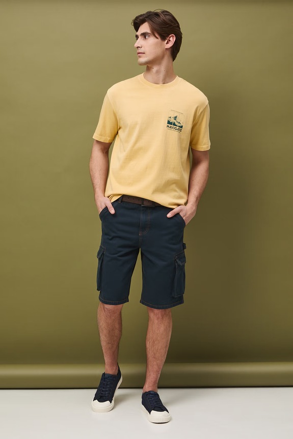 Medicine t-shirt męski bawełniany RS26-TSM506 żółty RS26