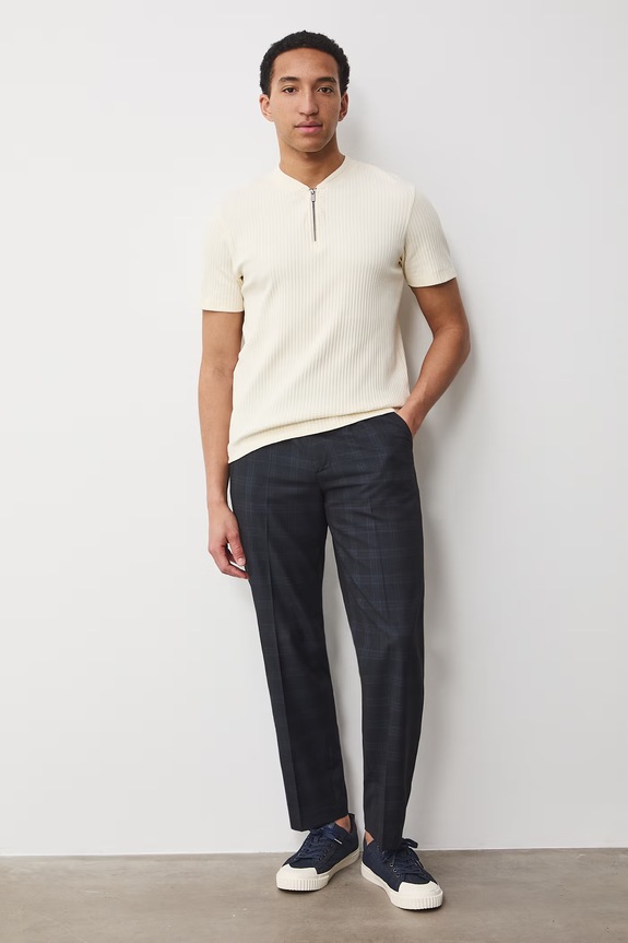 Medicine t-shirt ανδρικό βαμβακερό με ελαστάν μπεζ RS26-TSM600