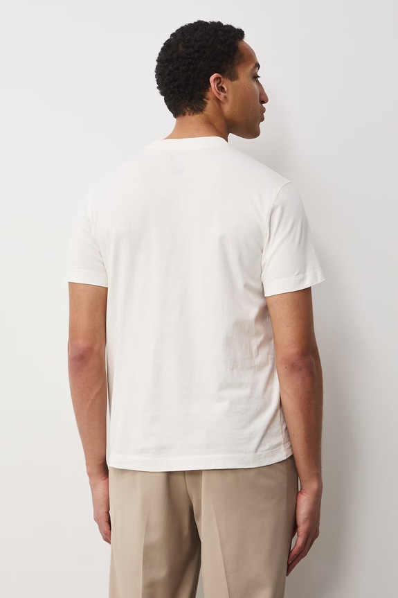 Ρούχα Medicine T-shirt ανδρικό βαμβακερό RS26-TSM673 λευκό