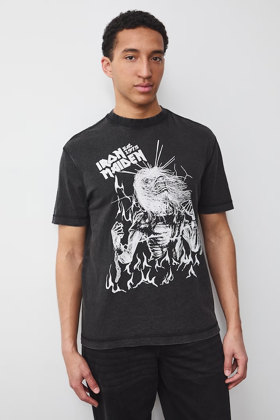 Medicine t-shirt Ανδρικό βαμβακερό RS26-TSM681 γκρί RS26